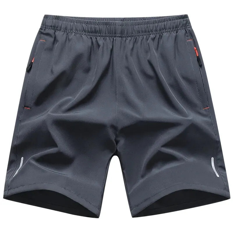 Verão nova chegada shorts esportivos dos homens novo confortável cintura elástica roupas masculinas respirável calças curtas mais 6xl 7xl 8xl