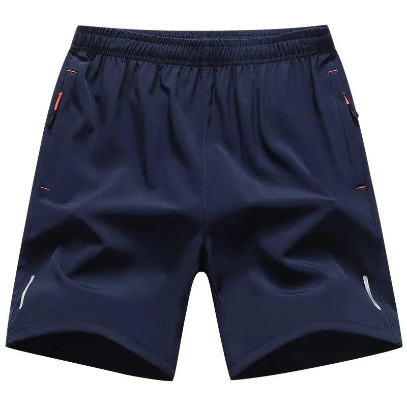 Verão nova chegada shorts esportivos dos homens novo confortável cintura elástica roupas masculinas respirável calças curtas mais 6xl 7xl 8xl