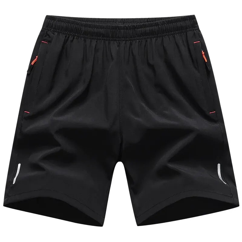 Verão nova chegada shorts esportivos dos homens novo confortável cintura elástica roupas masculinas respirável calças curtas mais 6xl 7xl 8xl